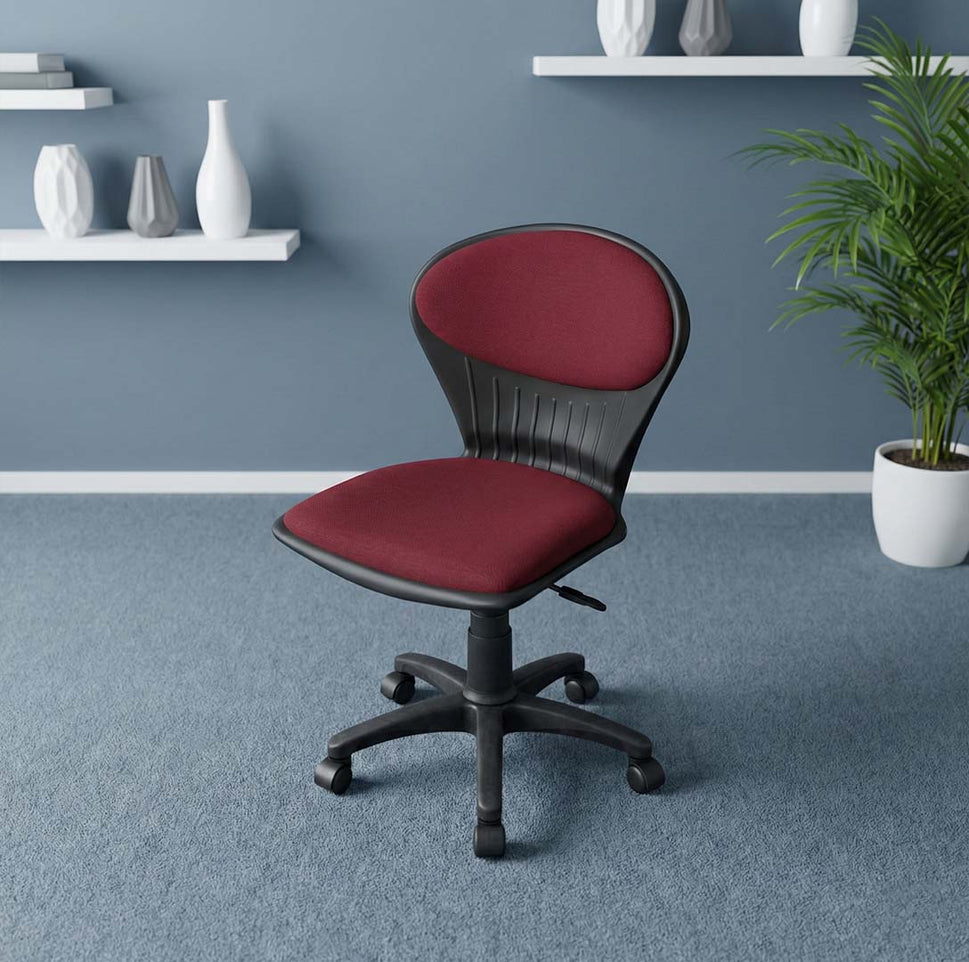SAAB S-15-HC Peacock Shell Revolving Chair