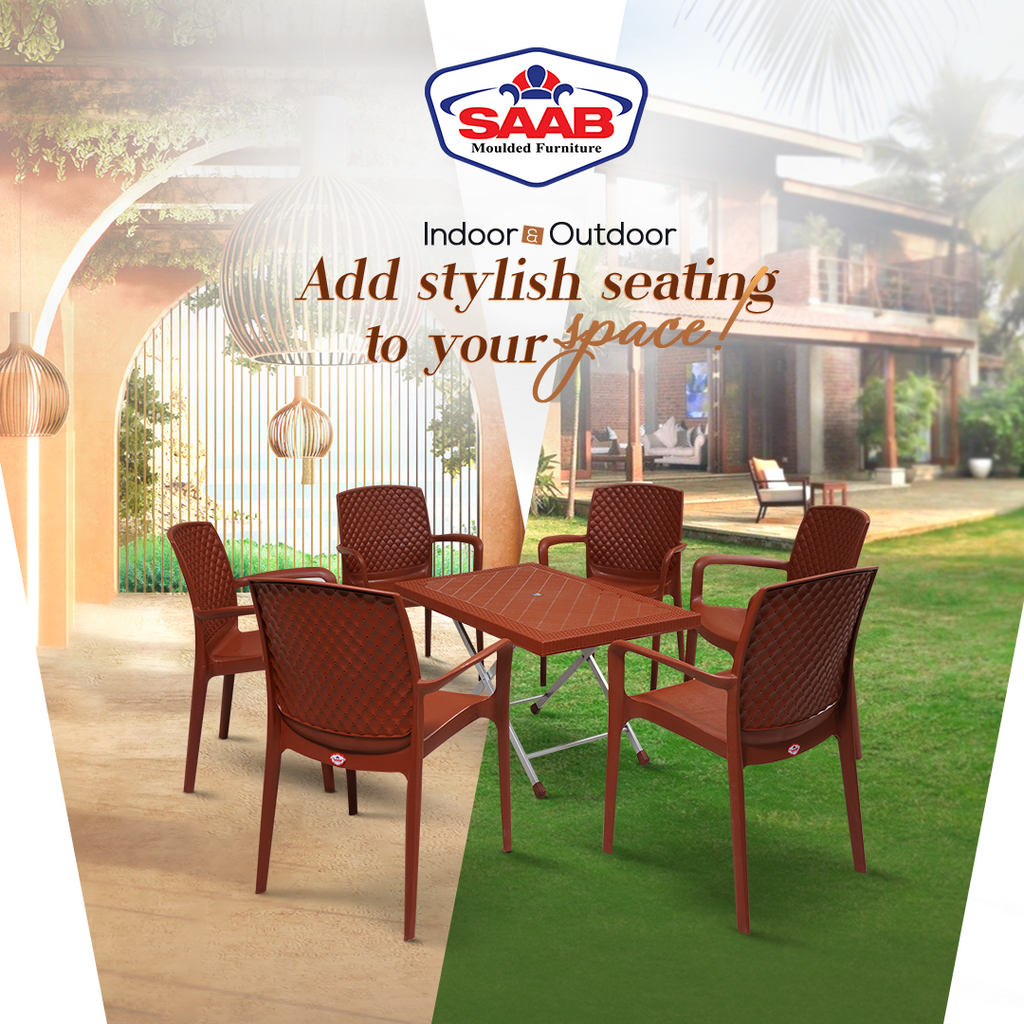 LEXUS JHONY MODEL SAAB SP-624 WITH RATTAN TOP TABLE SET – Saab