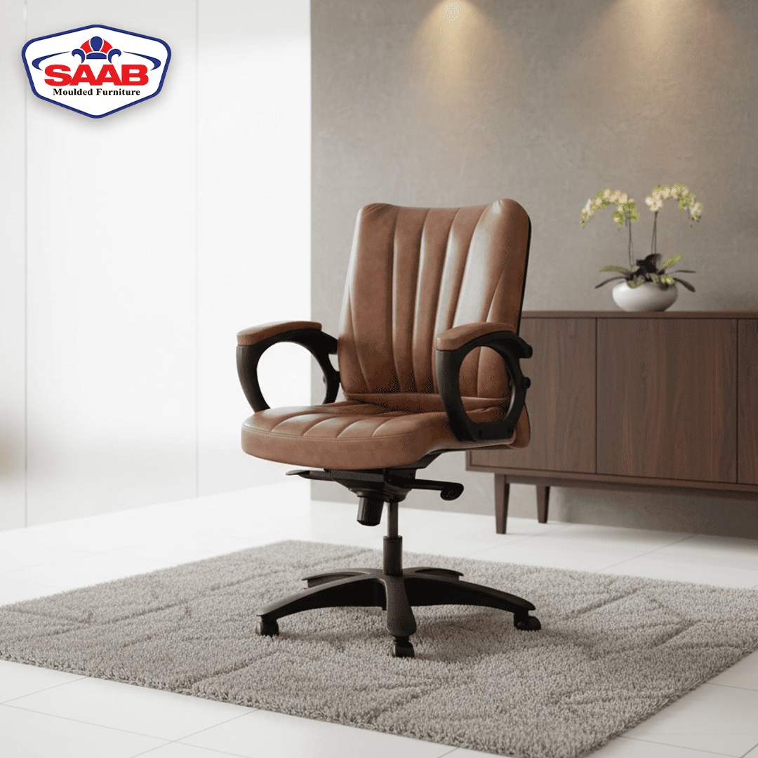 Aston Low Back Revolving Chair Model SAAB S-548-L