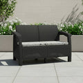 SAAB Newly Designed Rattan Allegra 2 Seater Sofa with Printed Cushions SAAB SP-373