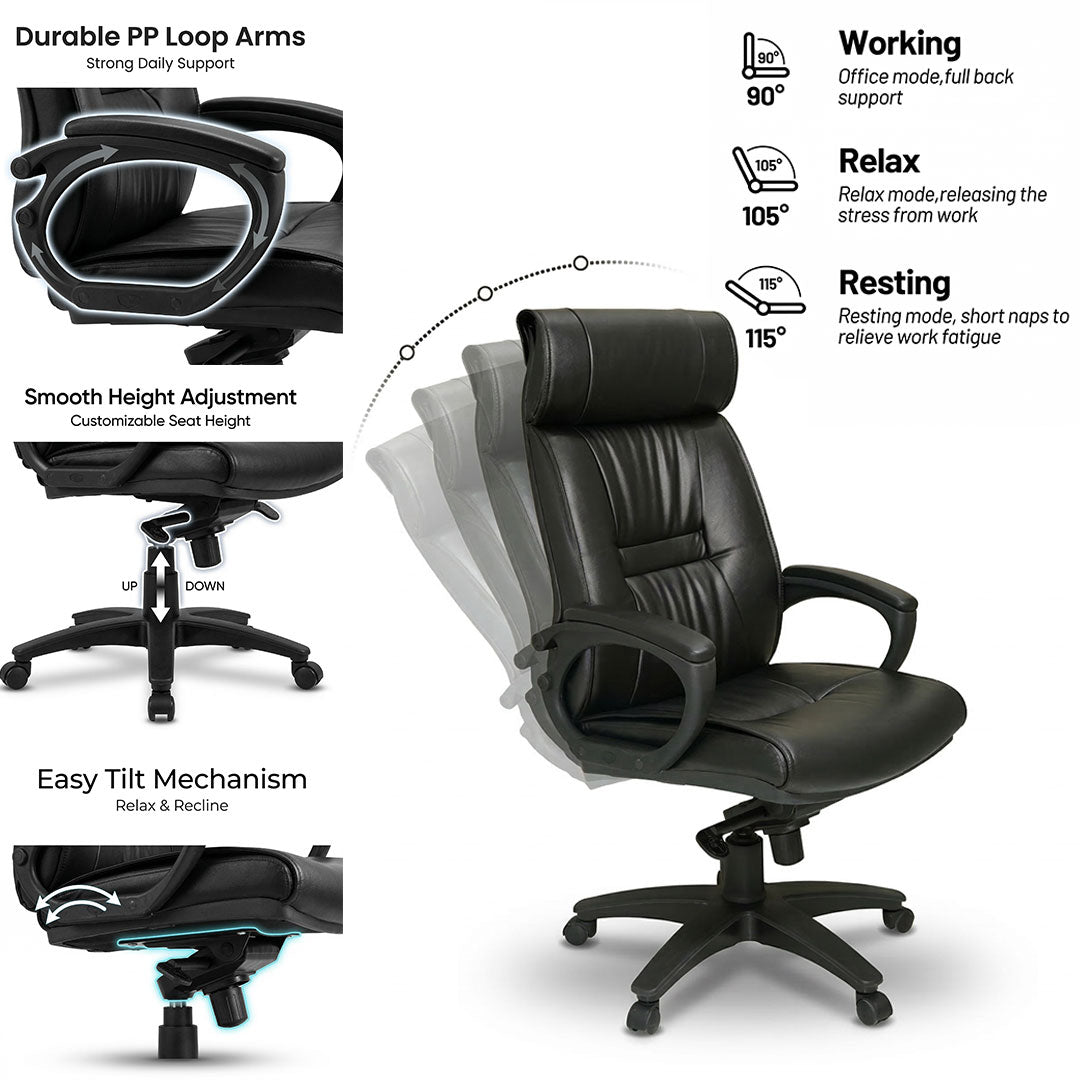 High Back Revolving Office Chair S-517