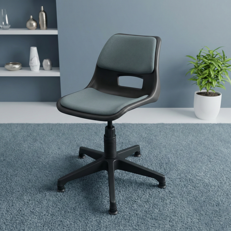 SAAB S-208-MC Shell Holo Revolving Chair with Mechanical Jack & Cushion