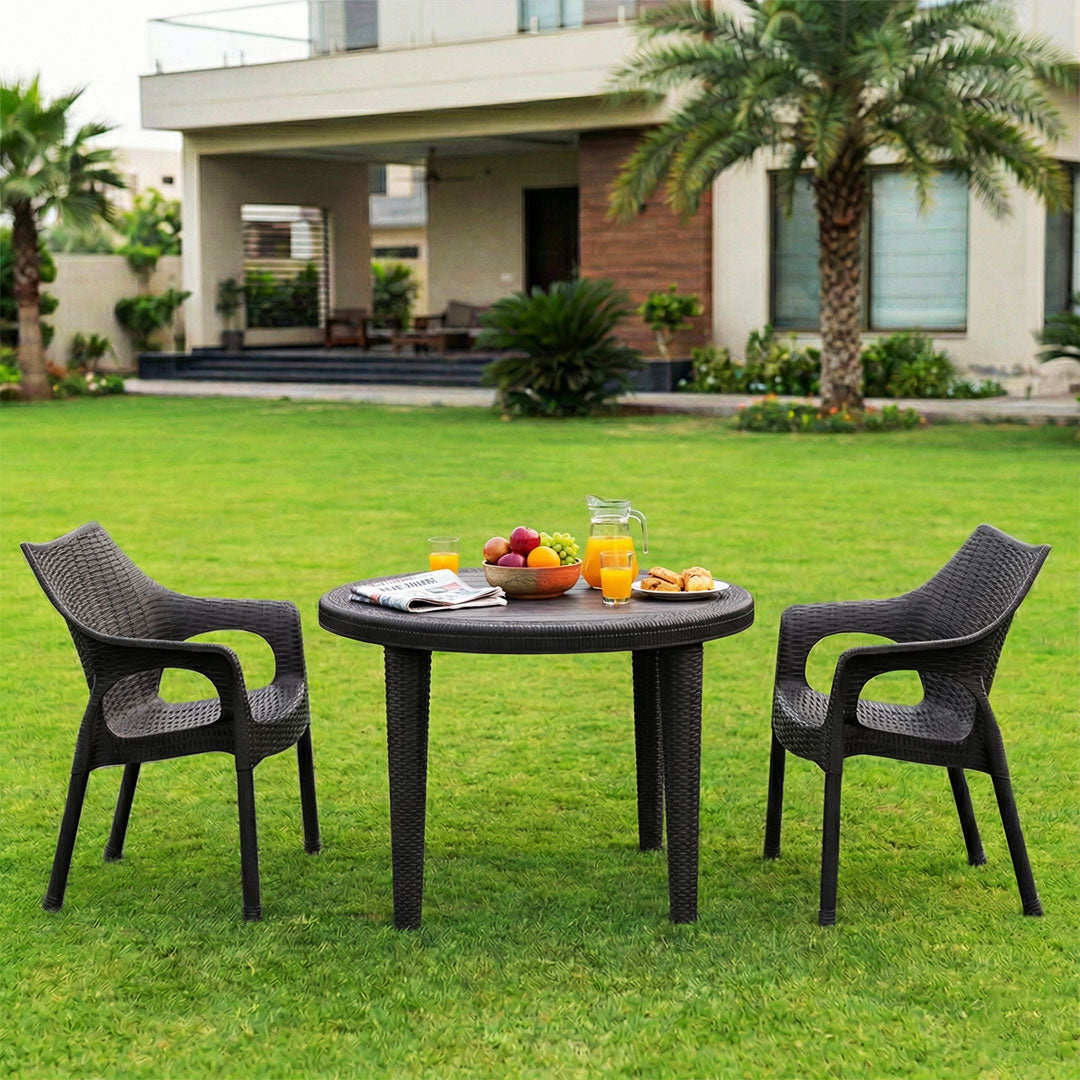 Rattan Chair SP-317-RL with Table Set