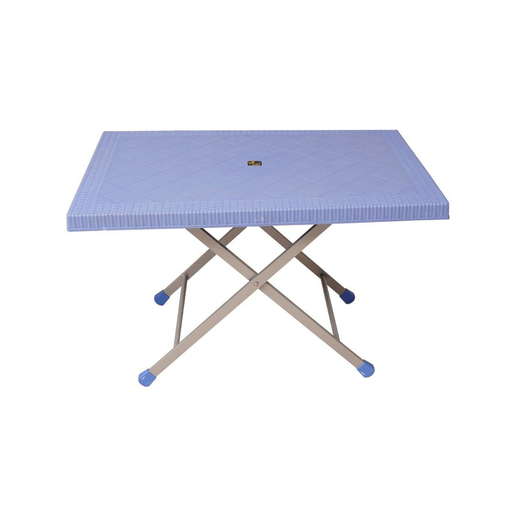 SAAB SP-214-RT Steel Plastic Table With Rattan Top