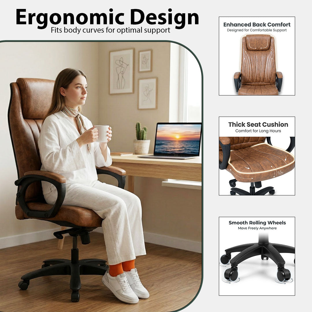 Aston High Back Revolving Chair S-546-L