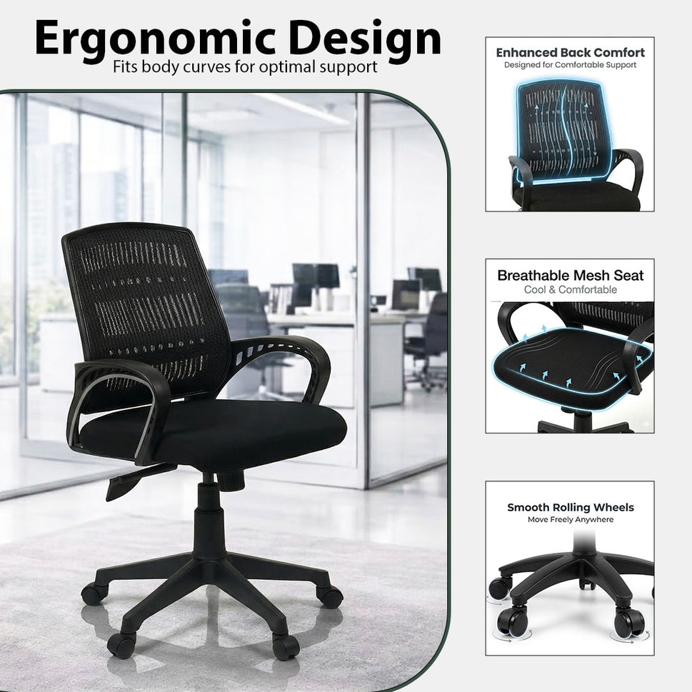 Relax Back Revolving Chair S-514