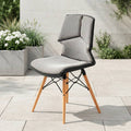 Wooden legs Chair With Cushion S-195-CWL