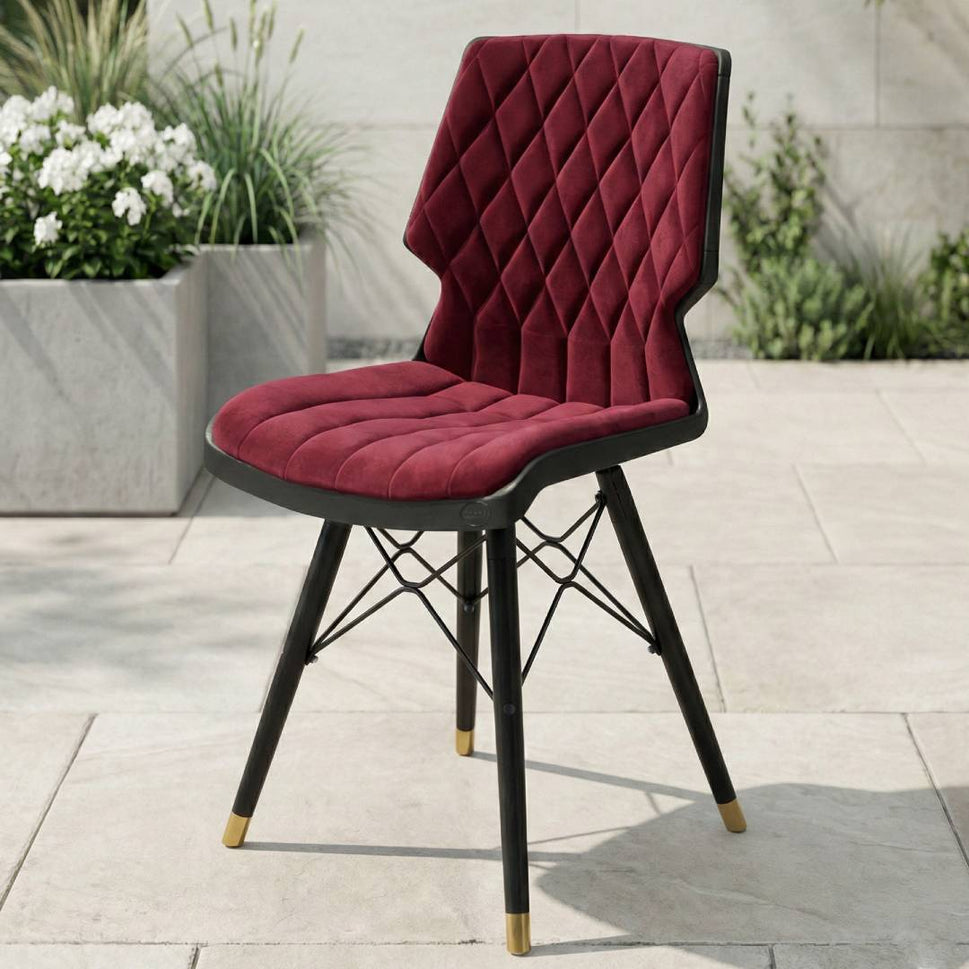 Wooden legs Chair With Cushion S-195-CWL