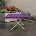 SAAB SP-214-RT Steel Plastic Table With Rattan Top