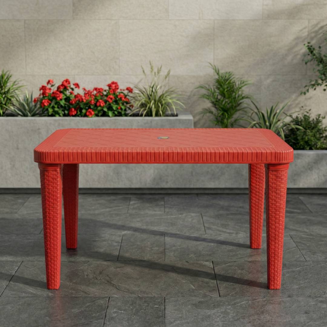 SAAB SP-214-RTL Rattan Top And Legs Table
