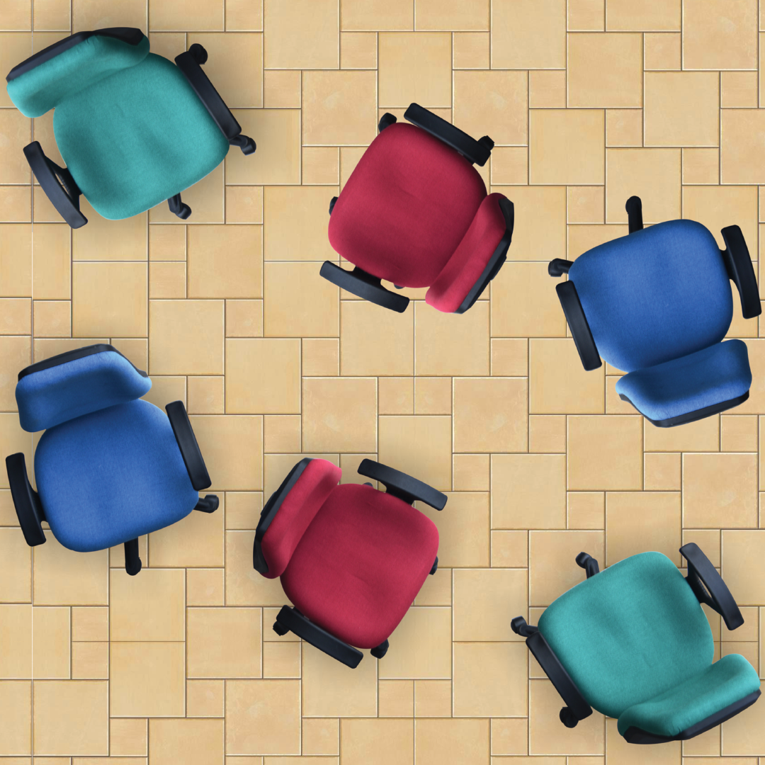 SAAB S-503 Computer Revolving Chair with Hydraulic Jack