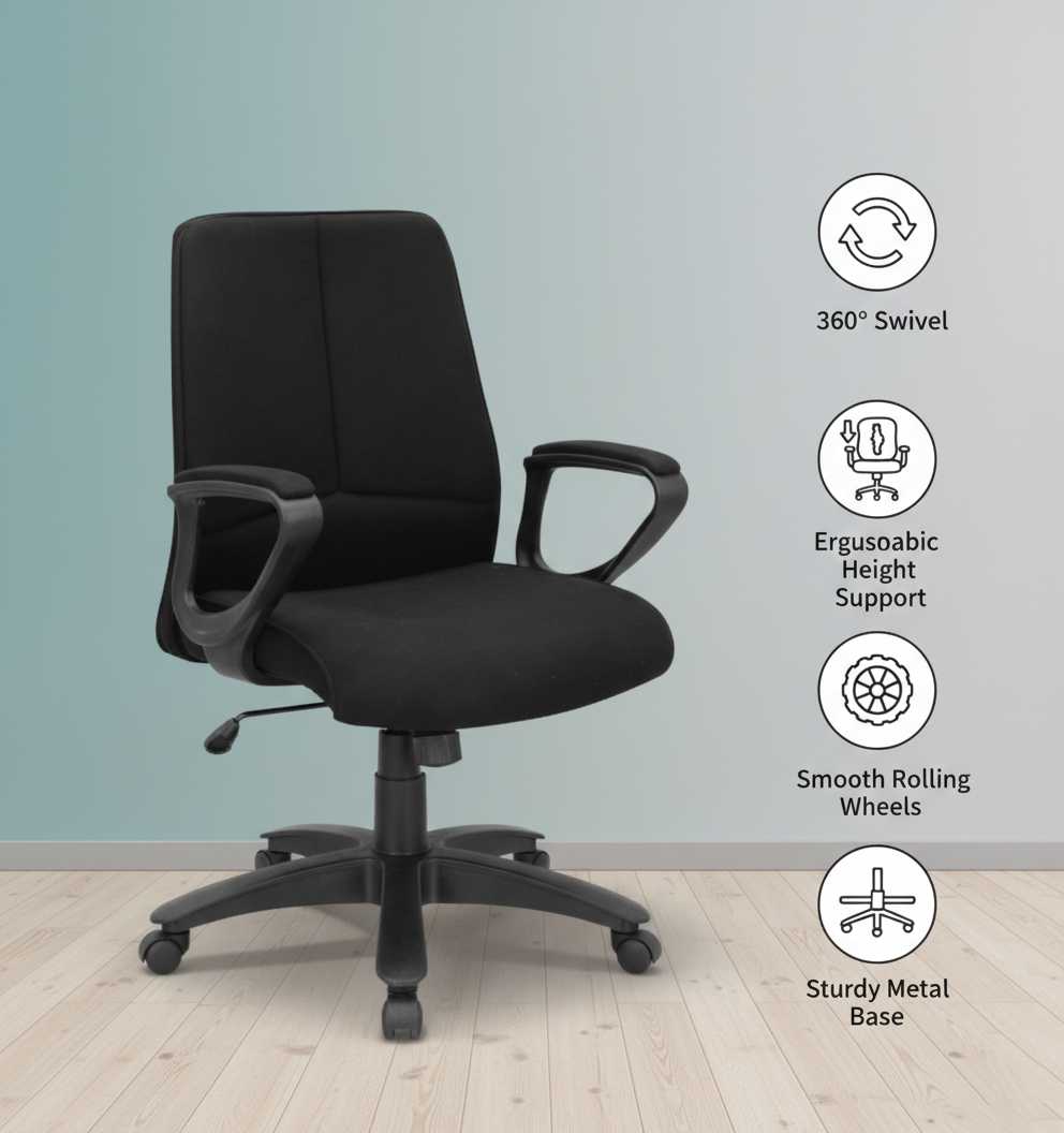 Model SAAB S-536 Low Back Revolving Chair