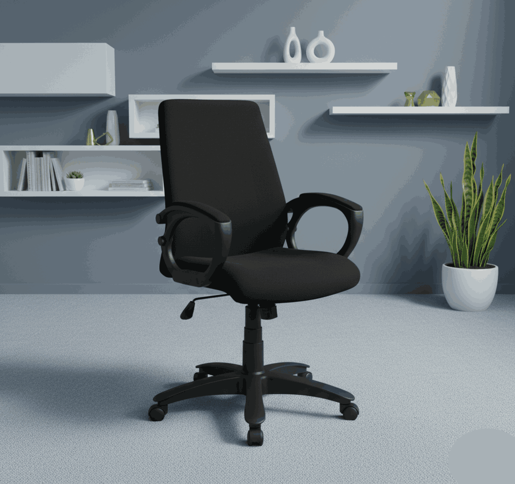 New Low Back Revolving Chair Model SAAB S-538