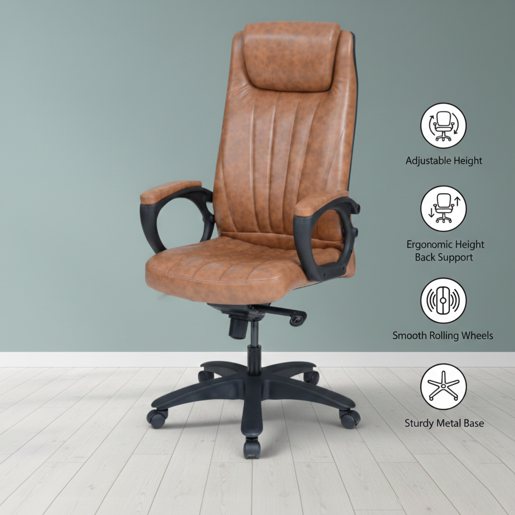 Aston High Back Revolving Chair S-546-L