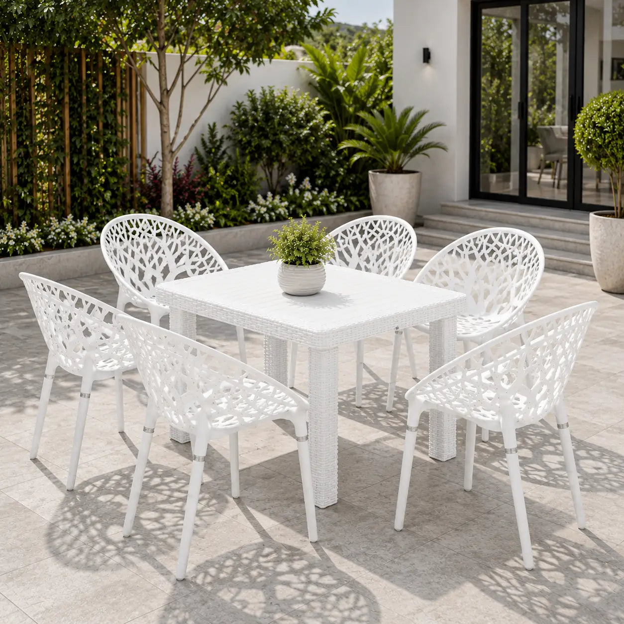 SP-313-PL Tree Chairs Set With Table