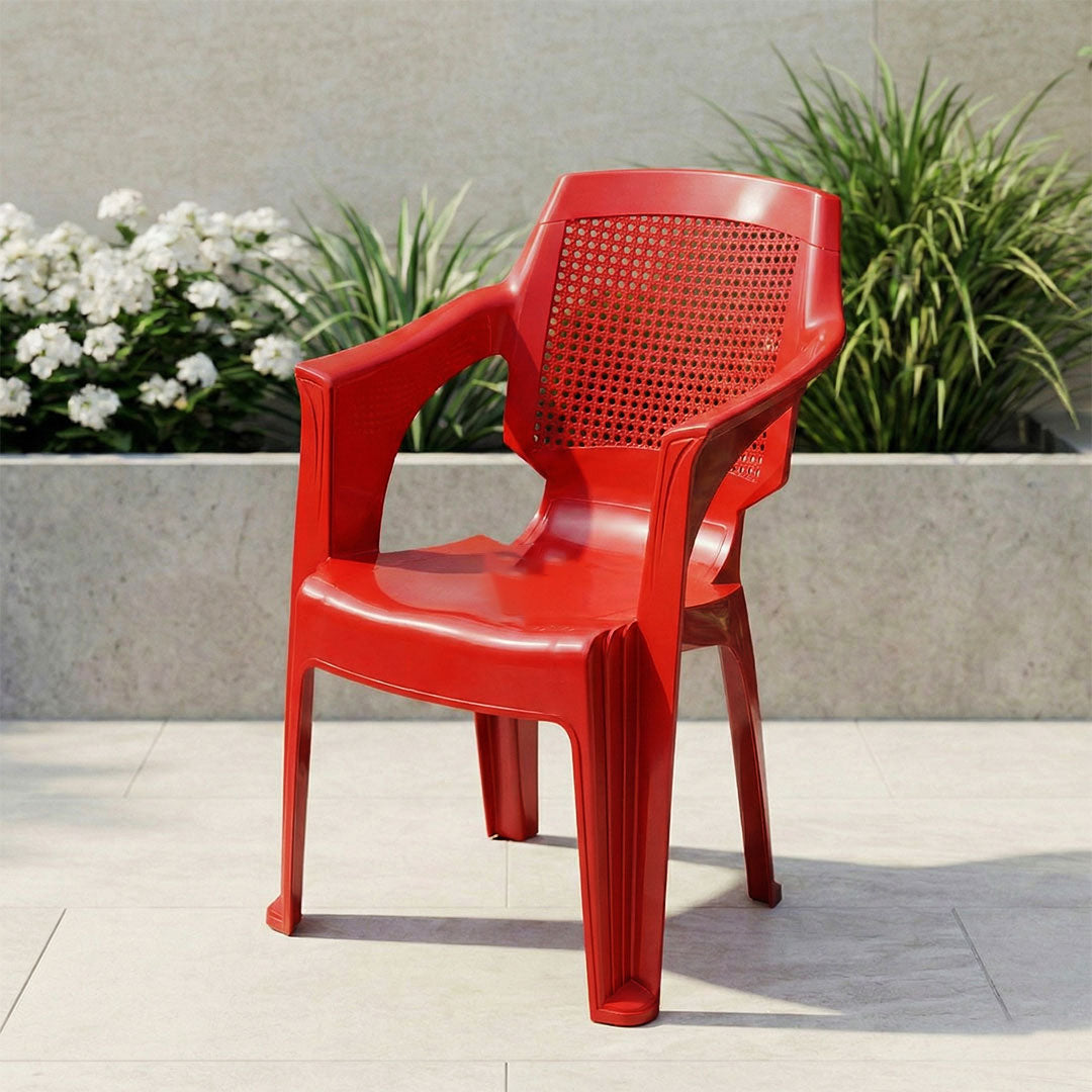 SAAB High Back Jali Chair SP-835 with Table