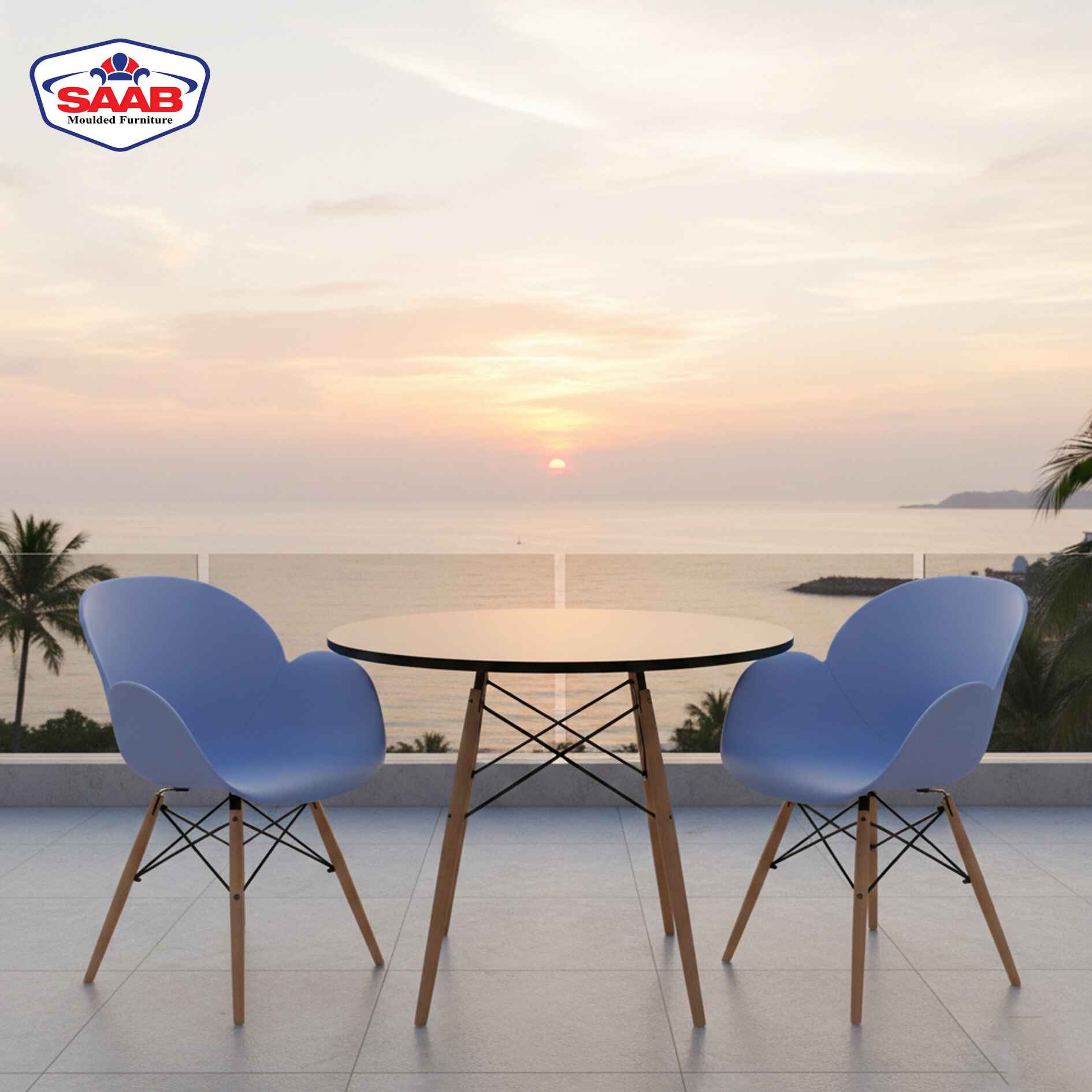 Oval Shell Chair SP-400-WL