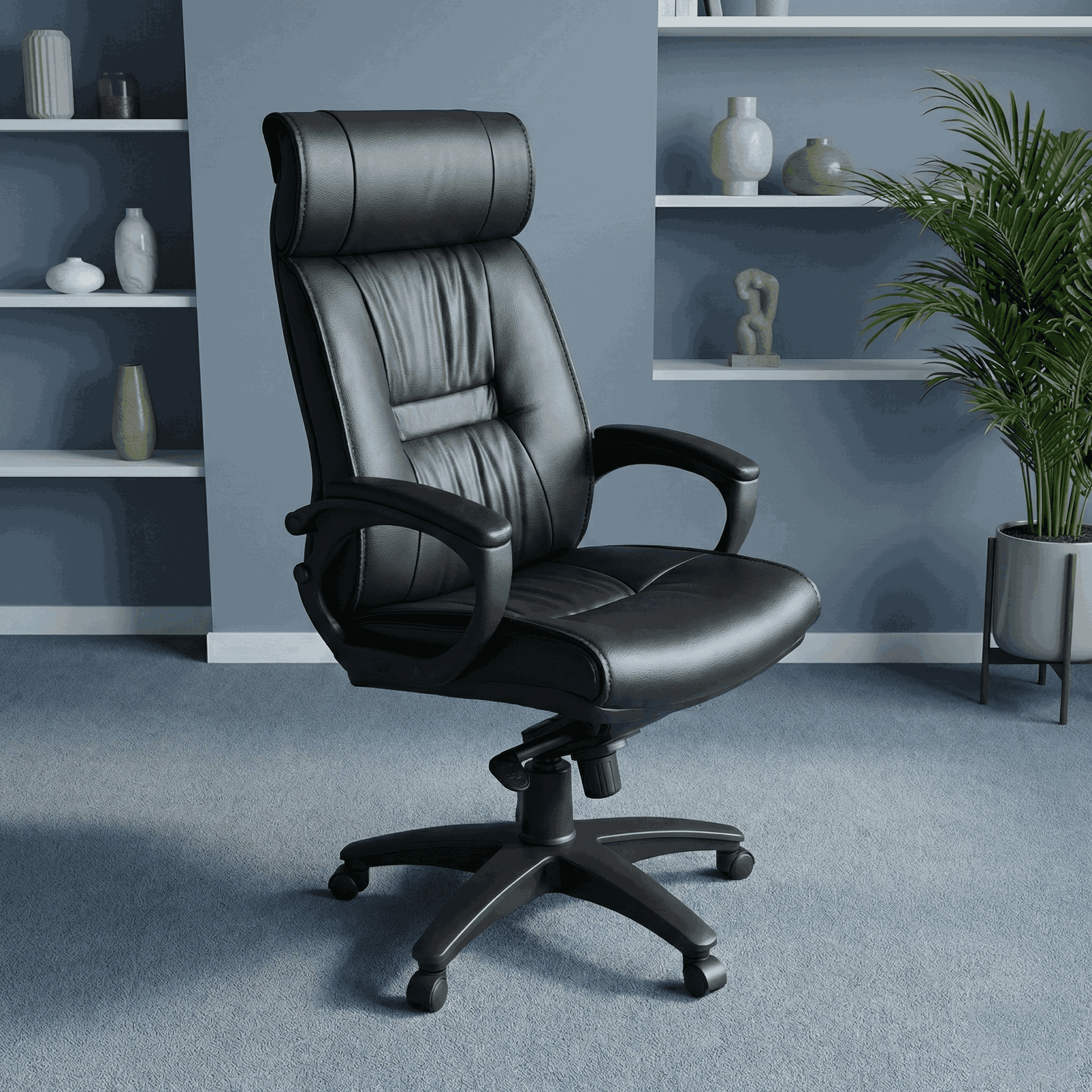 High Back Revolving Office Chair S-517