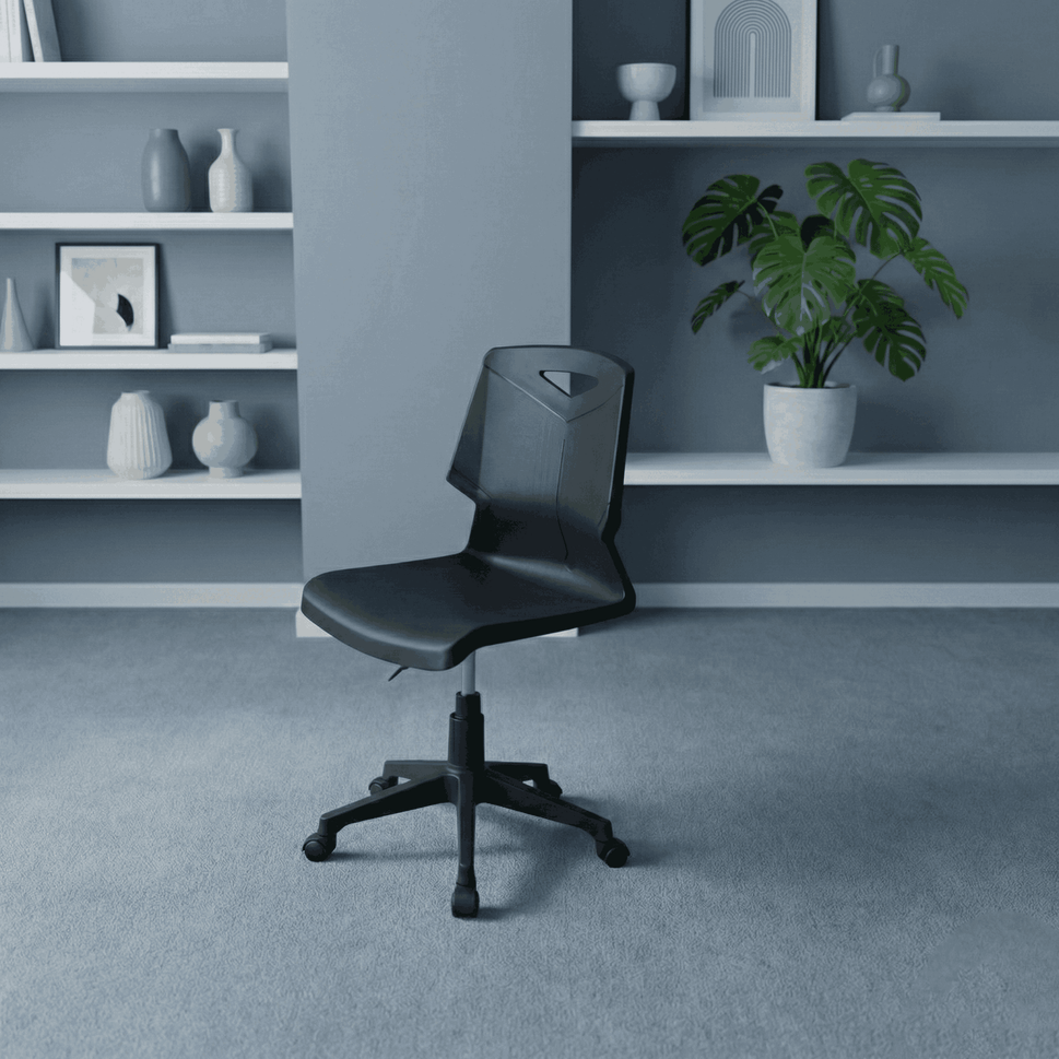 Green Shell Revolving Chair SAAB S-17-H