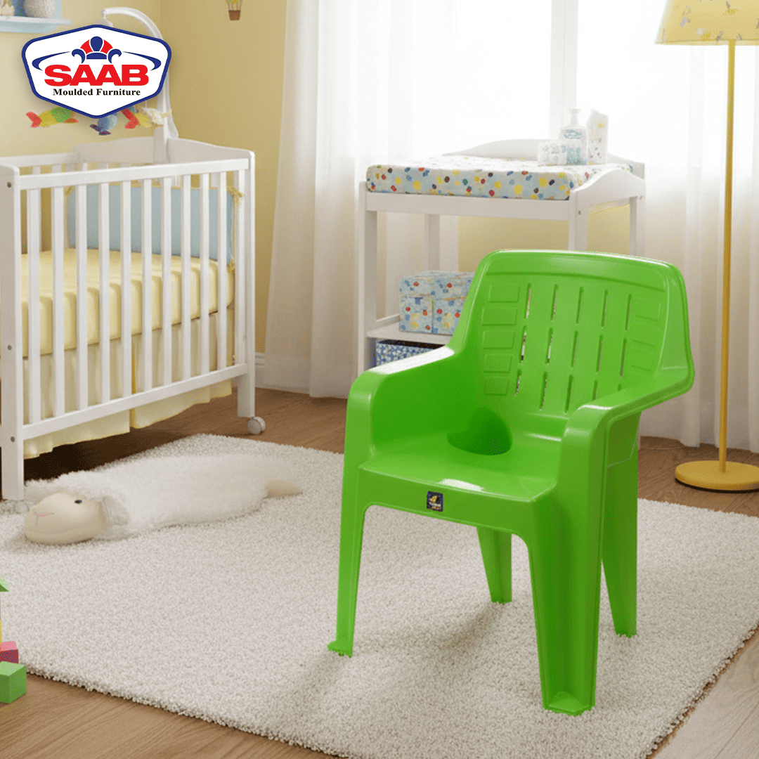 FULL PLASTIC CONICAL BABY CHAIR SAAB SP-094