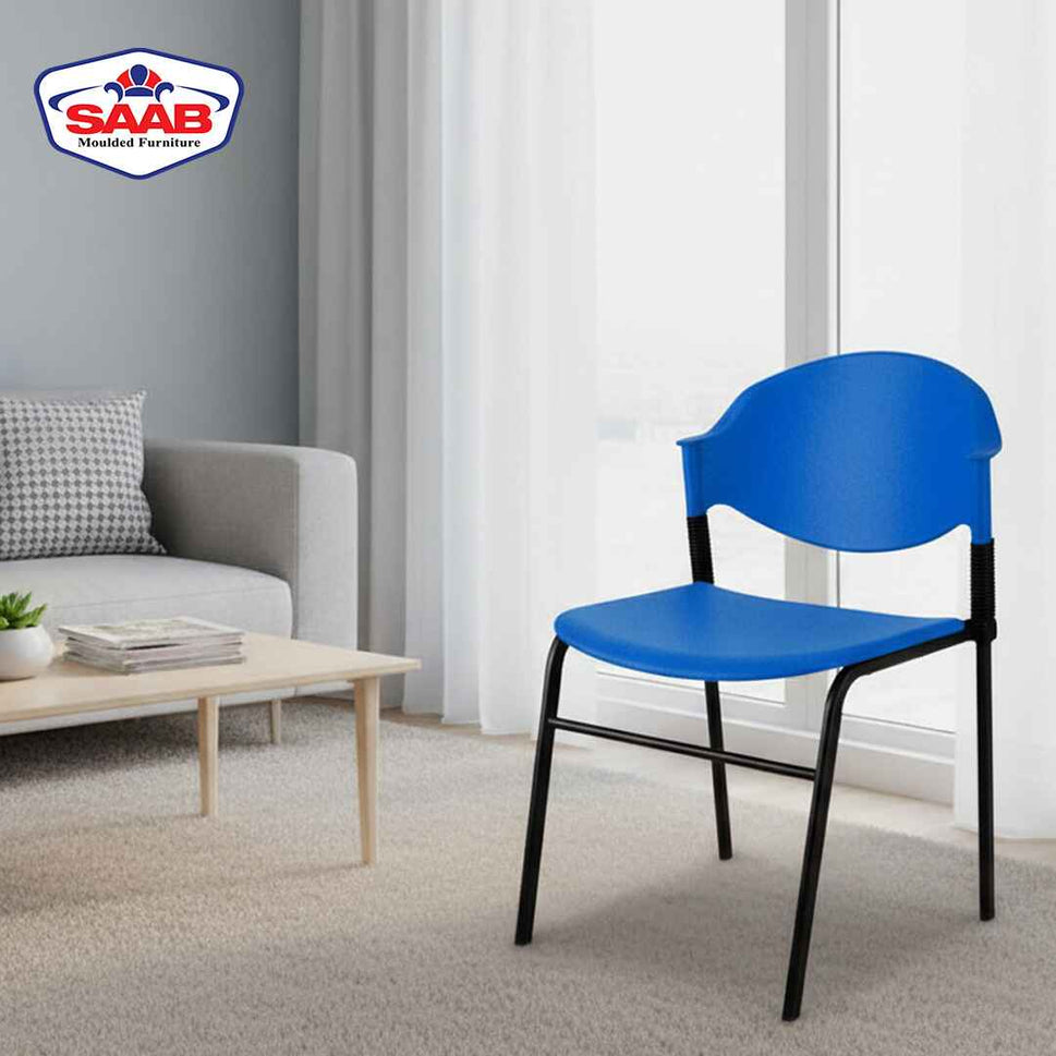 SAAB S-02 Comforto Chair Vertical Pipe