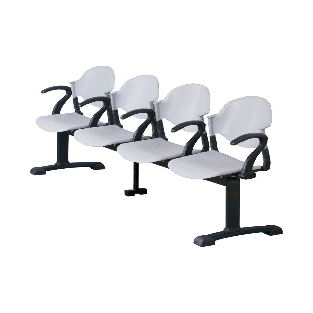 SAAB S-10-HA Comforto Visitor Sofa 4-Seater Double Channel with Arms