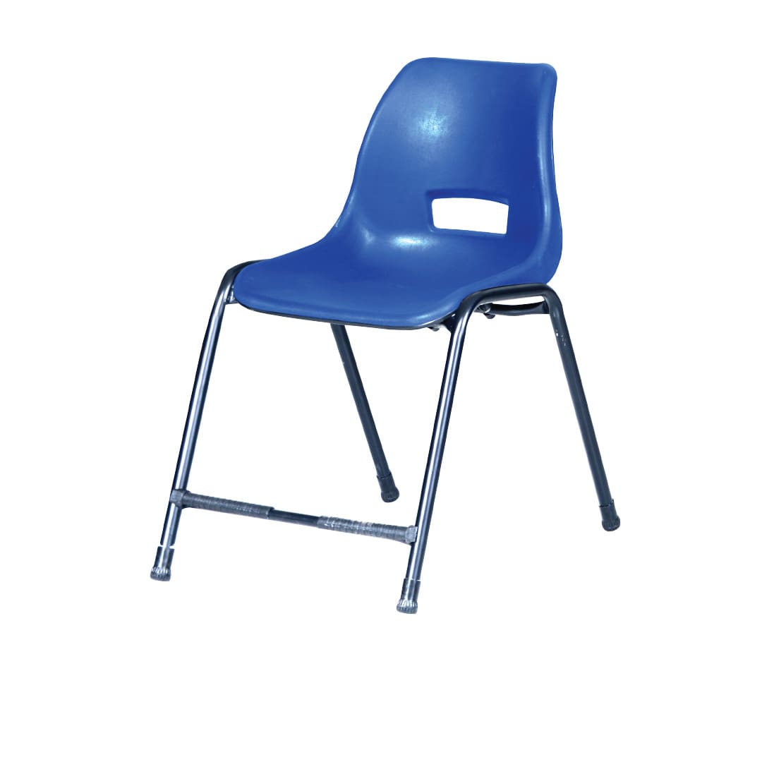 SAAB S-204 Steel Plastic Holo Study Big Shell Chair