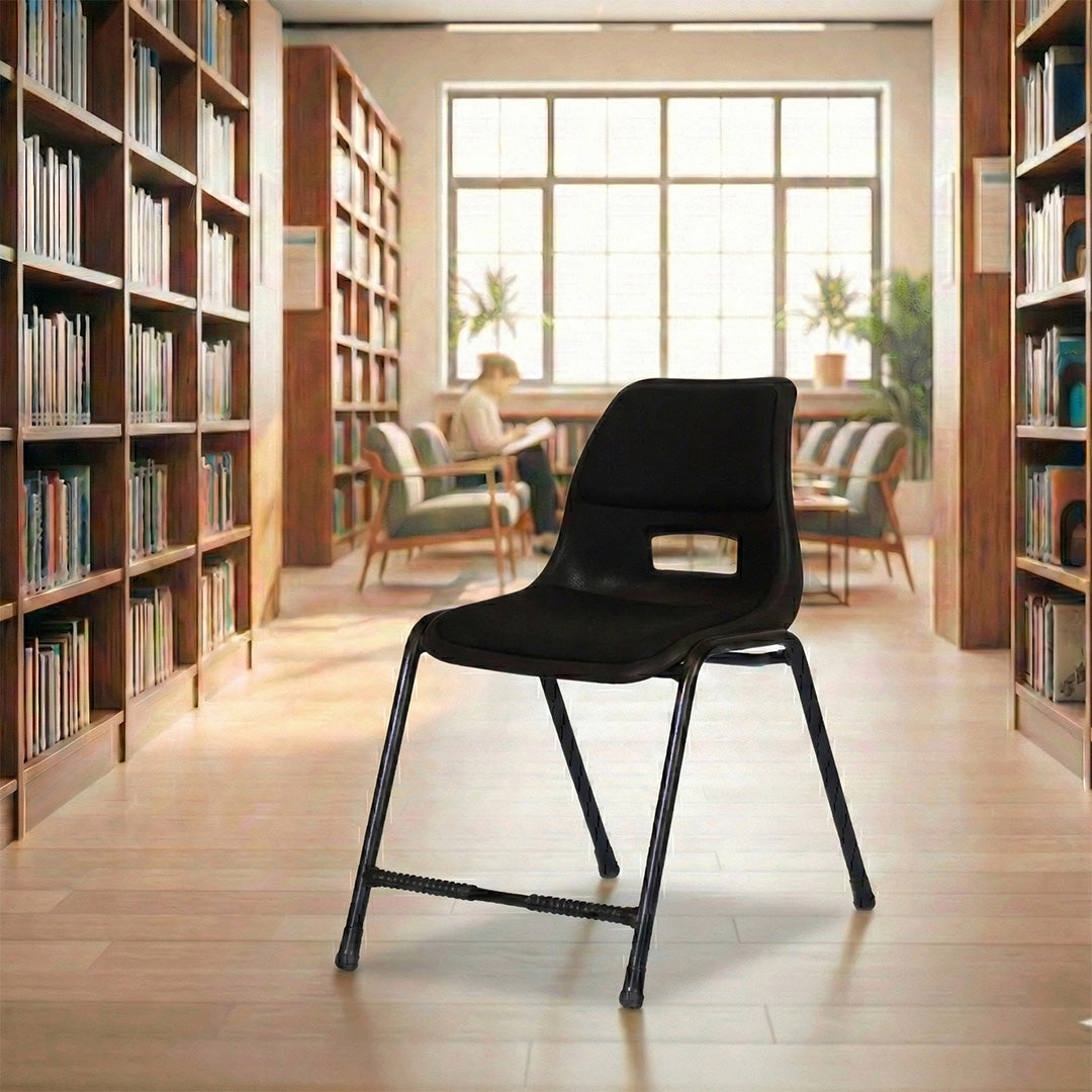 SAAB S-204-C Steel Plastic Holo Big Shell Chair with Cushion