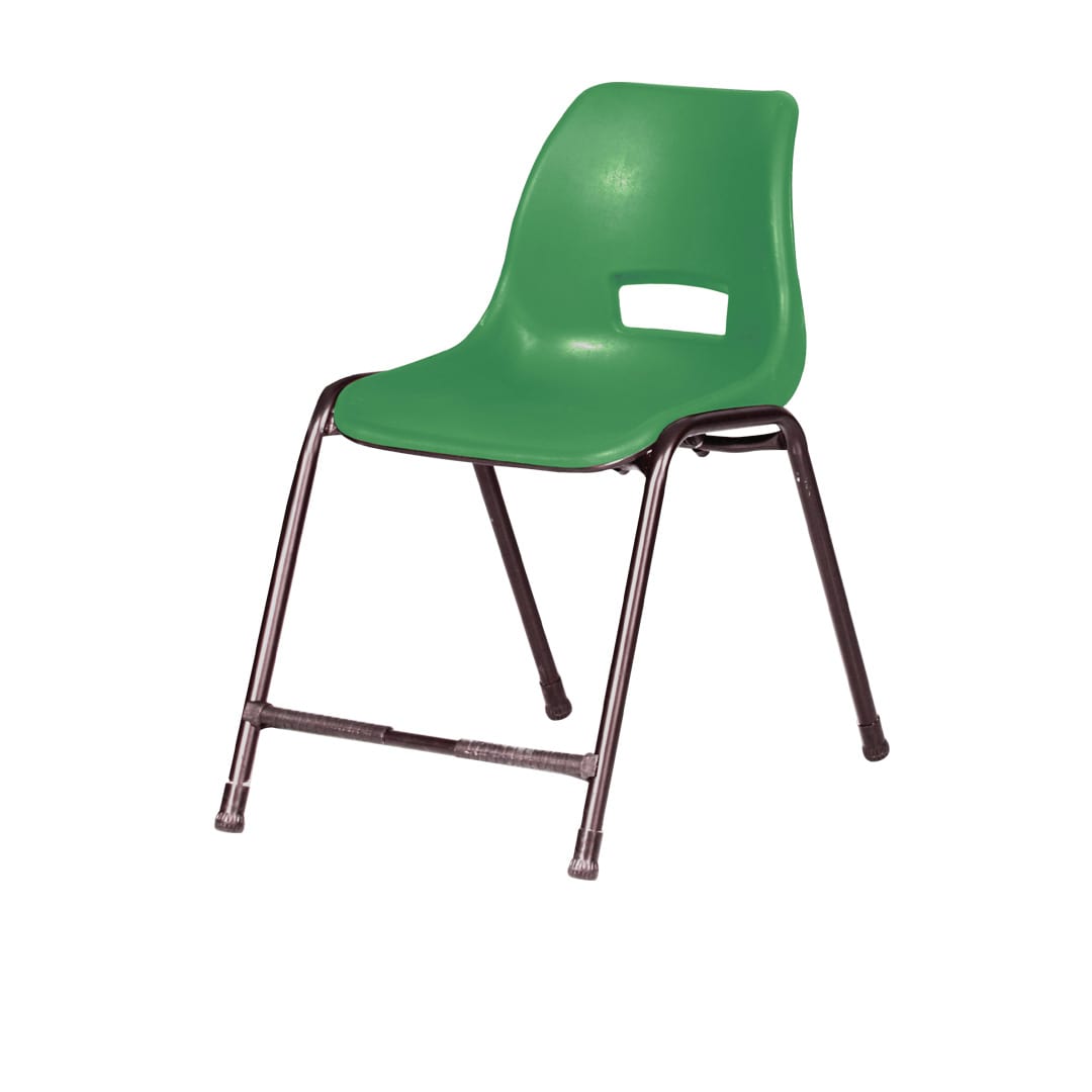 SAAB S-204 Steel Plastic Holo Study Big Shell Chair