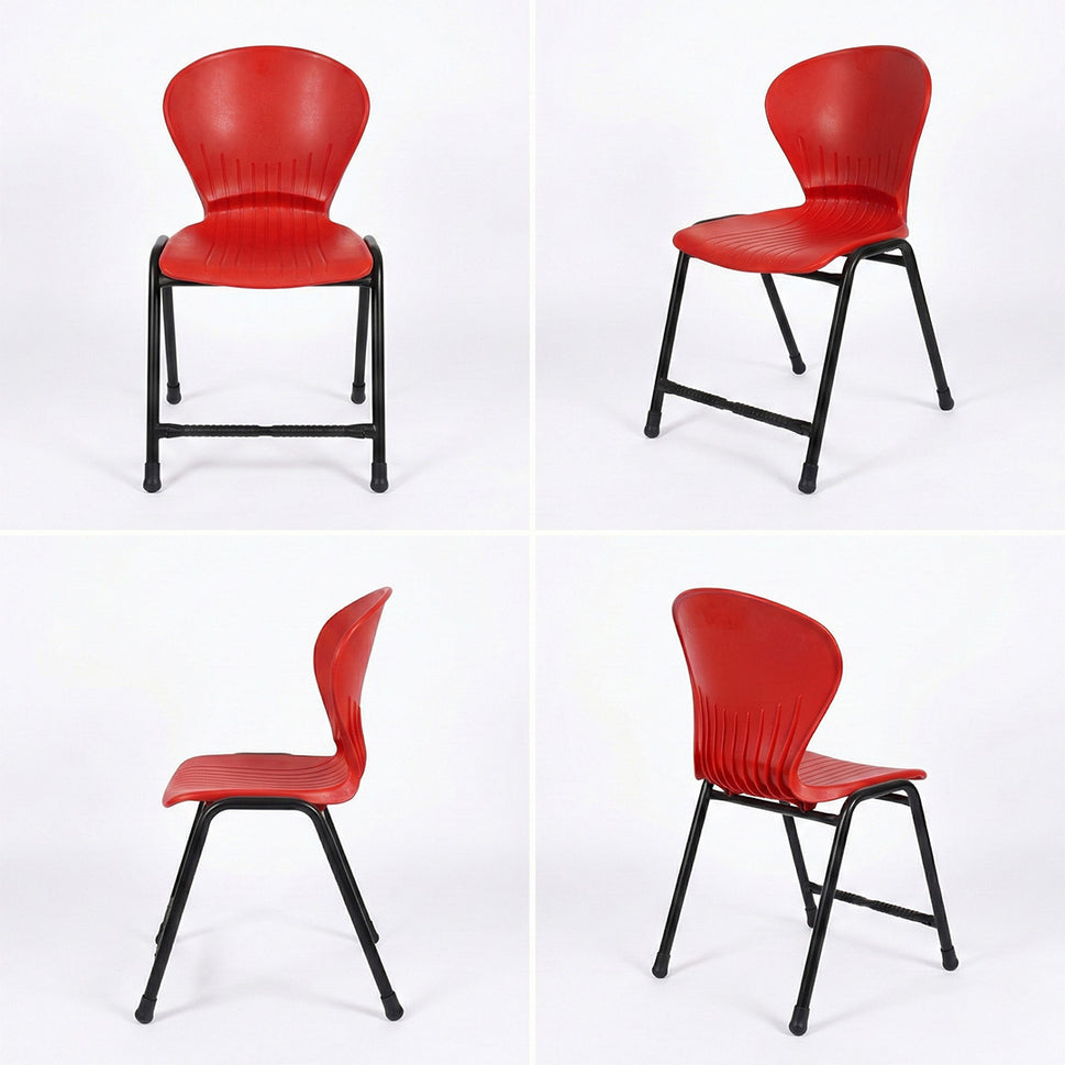 SAAB S-06 Steel Plastic Peacock Shell Chair