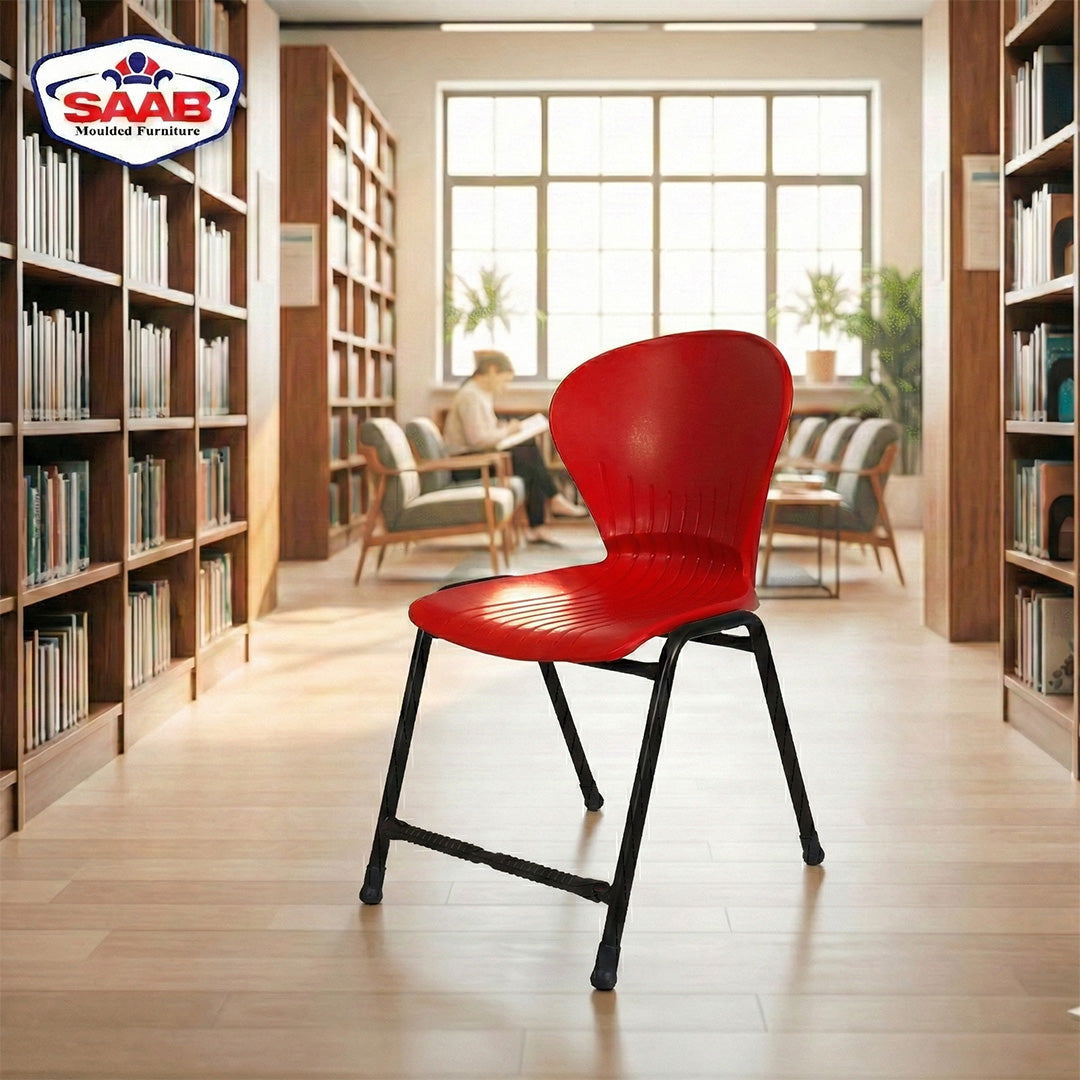 SAAB S-06 Steel Plastic Peacock Shell Chair