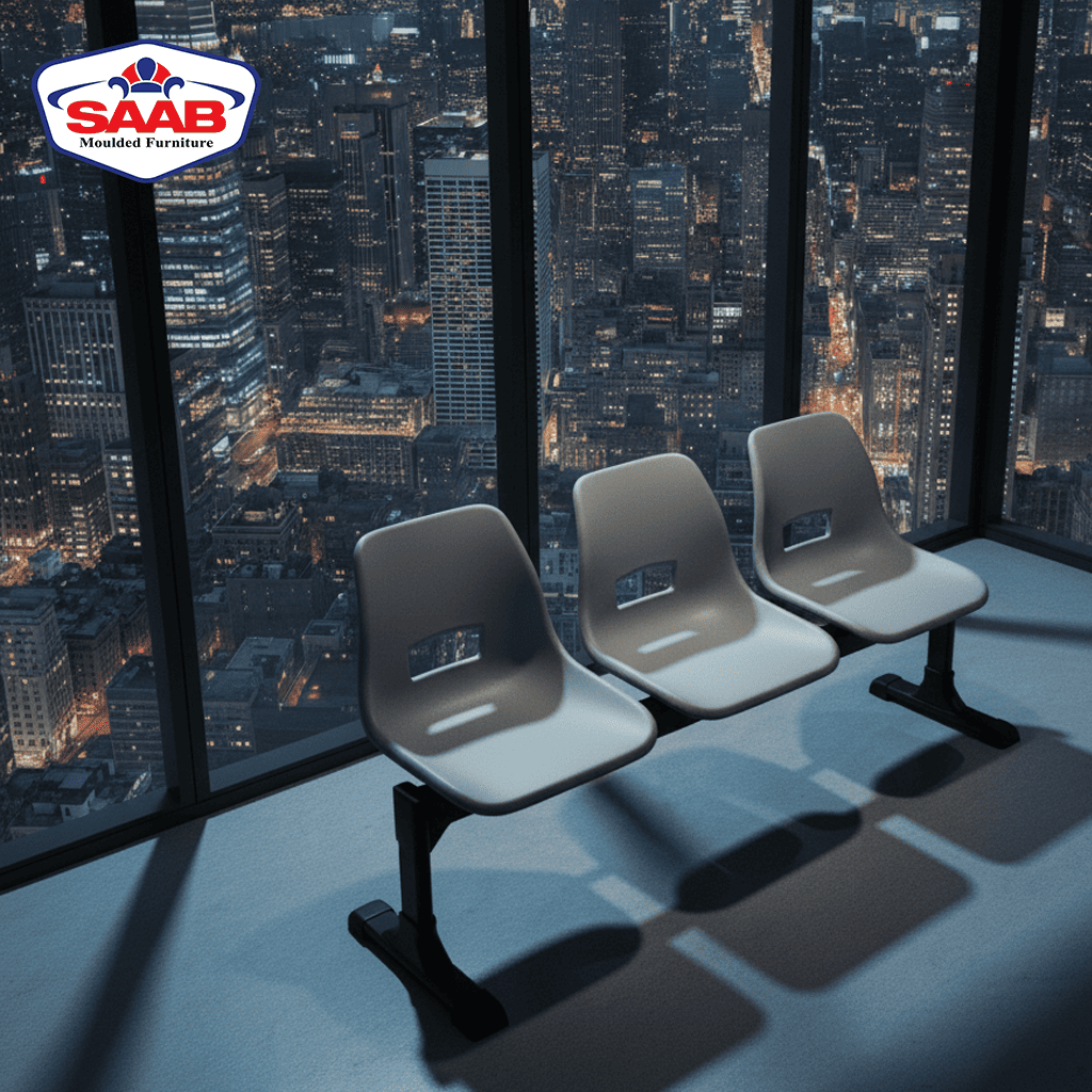 SAAB S-252-H Holo Big Shell Sofa 3-Seater Double Channel