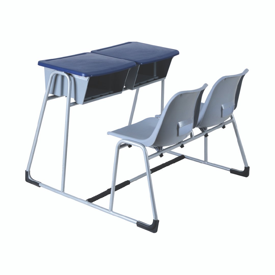 SAAB S-427 Steel Plastic 2 Seater Baby Holo Joint Bench Desk