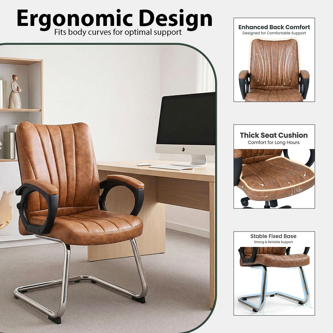 Aston Low Back Visitor Chair Model SAAB S-548-L-VO