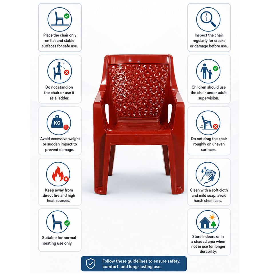 Cozy Full Plastic Chair SAAB SP-840