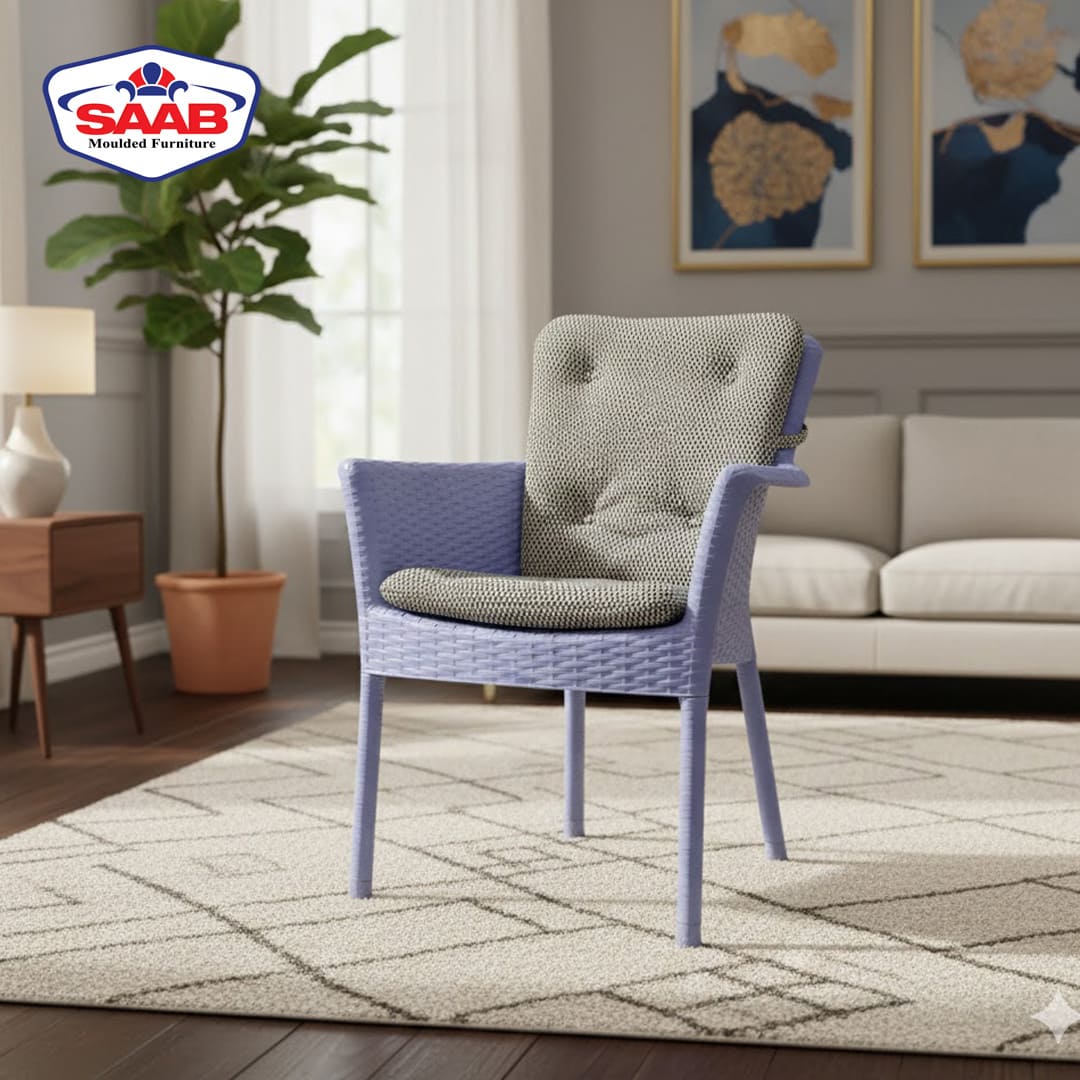 SAAB SP-678-C Comforto Sofa with Cushion – Stylish & Comfortable Modern Seating for Living Room or Office