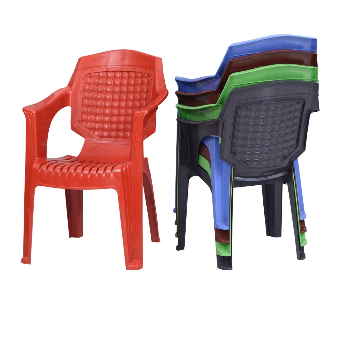 SAAB Full Plastic Patti Chair Model SAAB SP-831