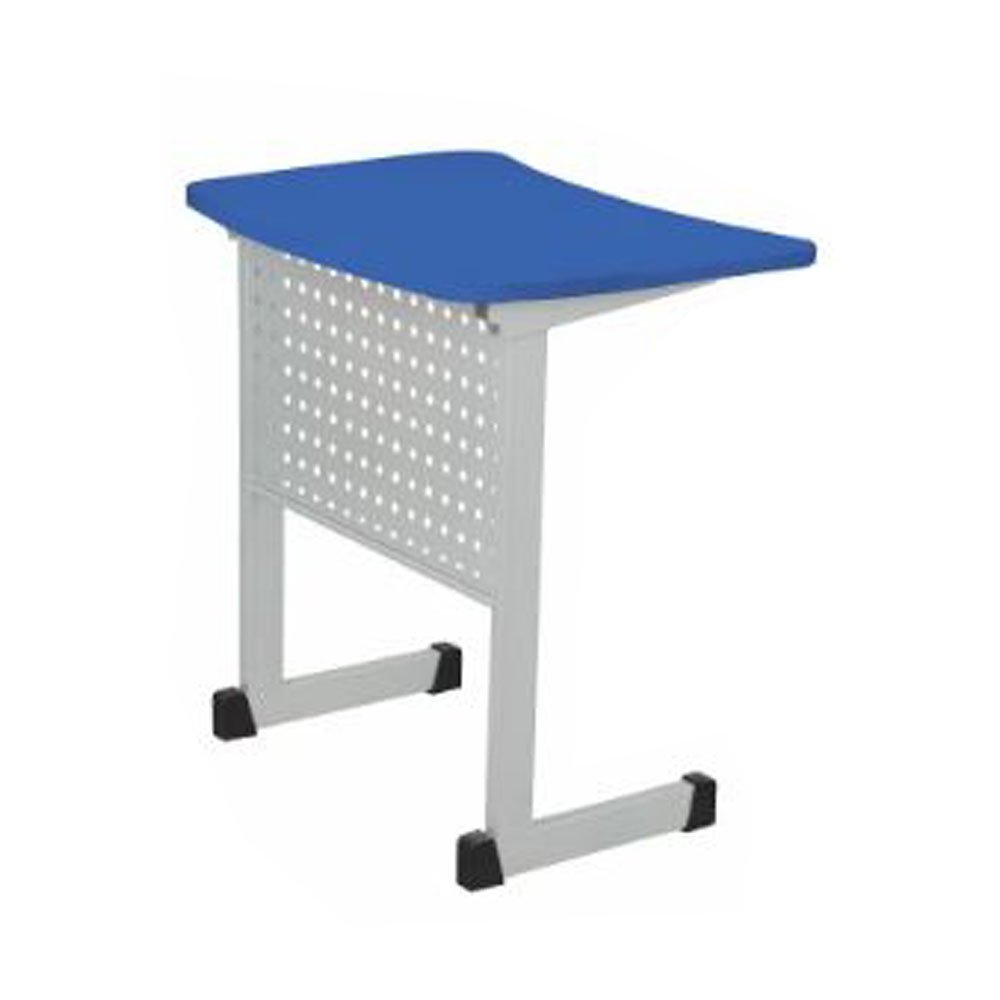 SAAB S-913 One Seater Desk Iron Frame And Fiber Top Big