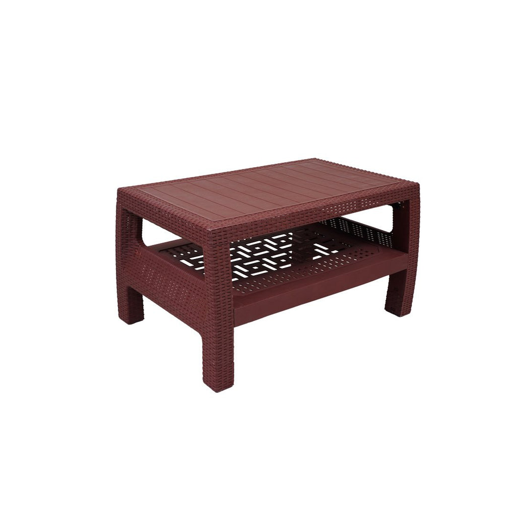 Saab Sp 370 Newly Designed Pure Plastic 2 Shelf Rattan Table From Saab Saab Pakistan