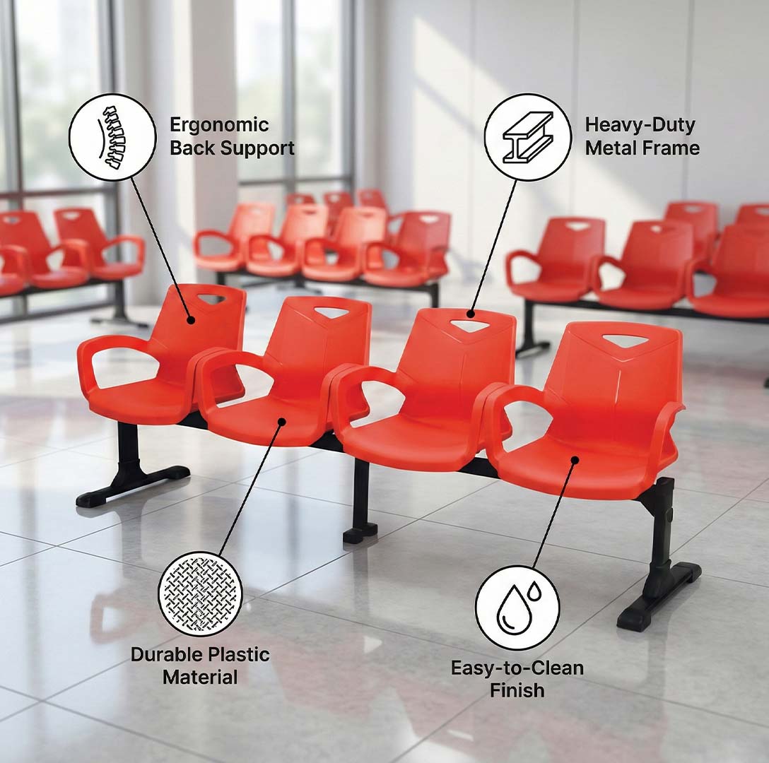 SAAB S-339 Big Shell With Arm Sofa 4-Seater