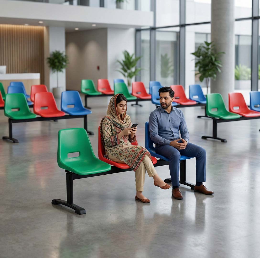 SAAB S-252-H Holo Big Shell Sofa 3-Seater Double Channel