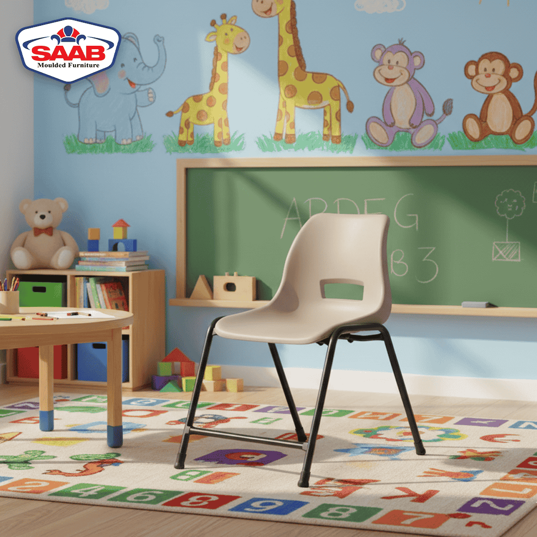 Steel Plastic Baby Holo Chair Model S-200