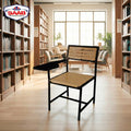 Steel Plastic Fancy Strip Study chair SAAB S-205-S