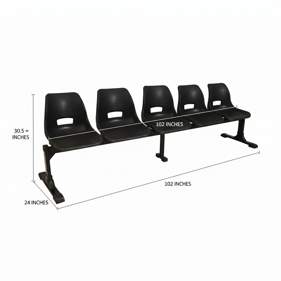 SAAB S-254-H Holo Big Shell Sofa 5-Seater Double Channel