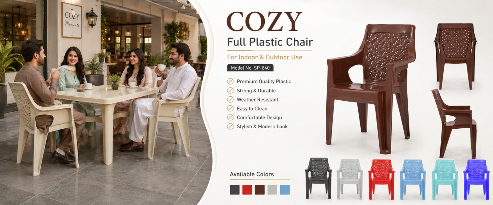 Plastic Furniture for Sale in Lahore: The Smart, Stylish, and Affordable Choice