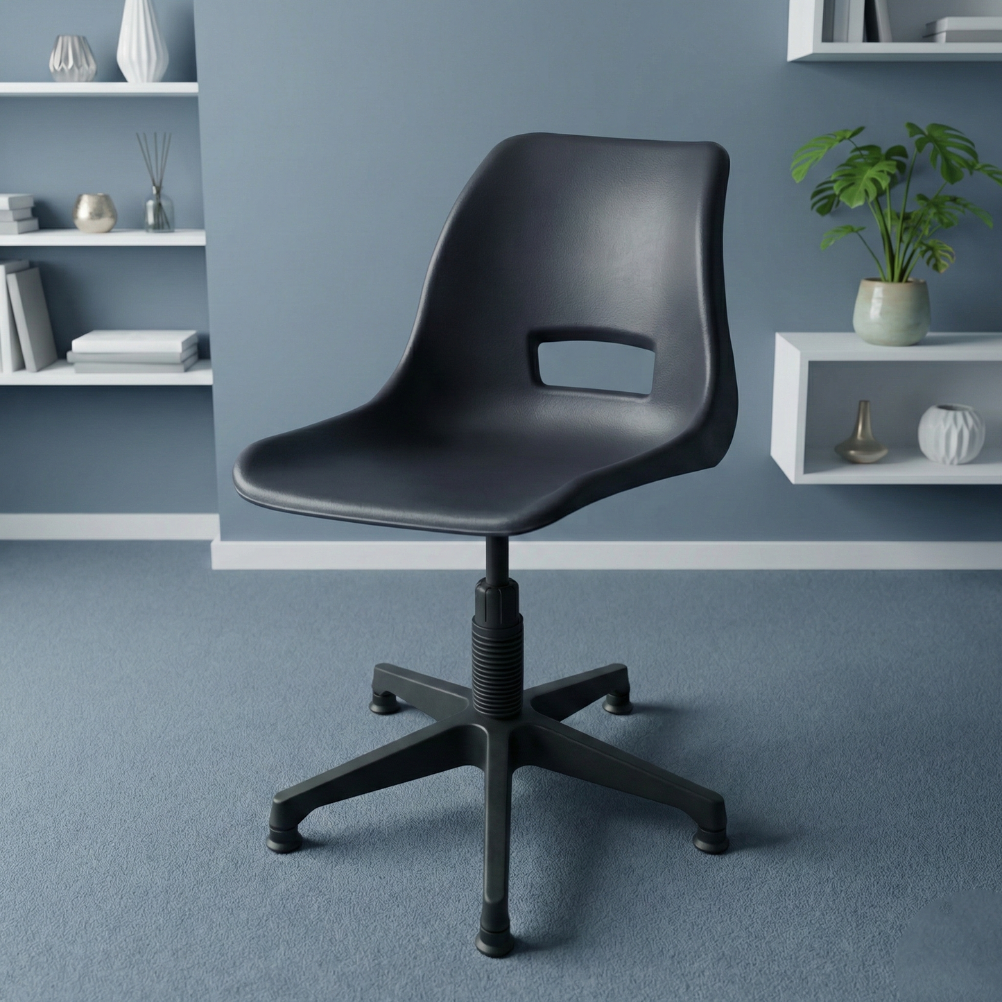 SAAB S-208-M Holo Shell Revolving Chair with Mechanical Jack