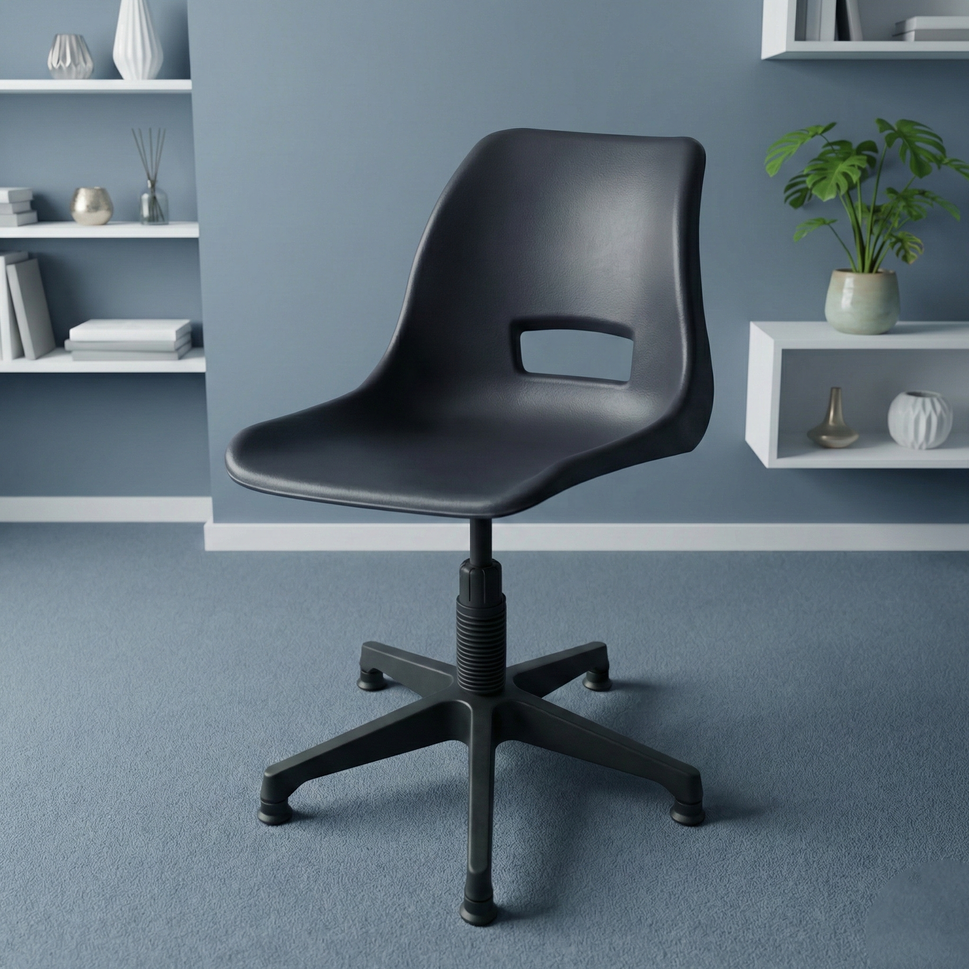 SAAB S-208-M Holo Shell Revolving Chair with Mechanical Jack