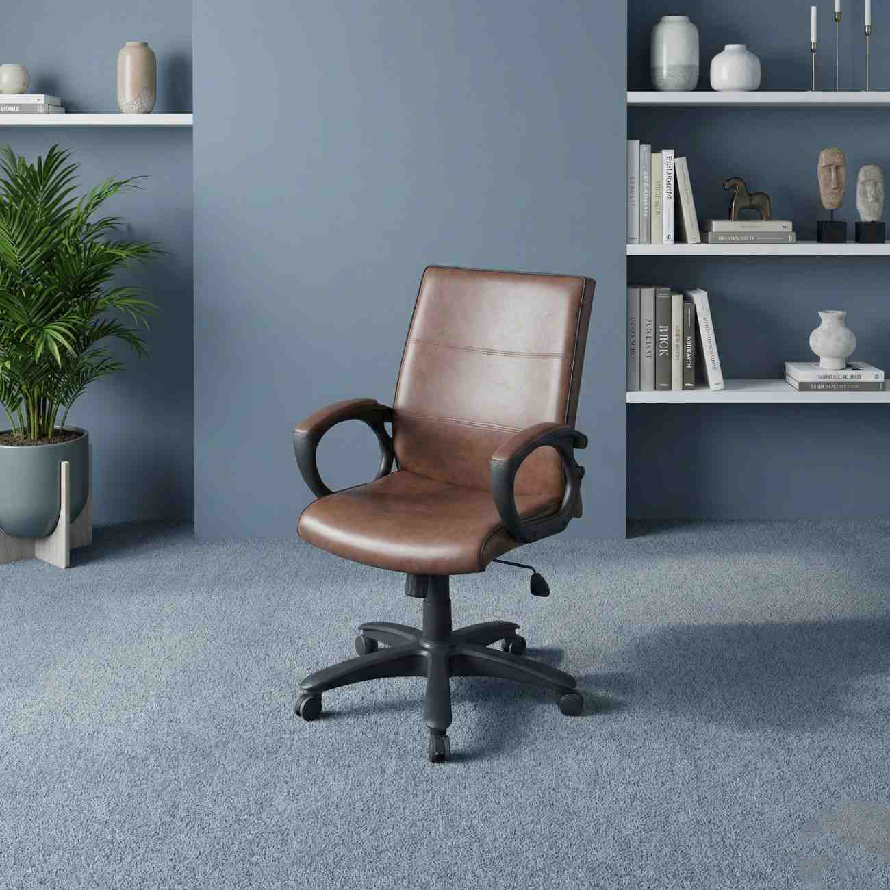 Sprinter S-529-L Low Back Revolving Chair From SAAB