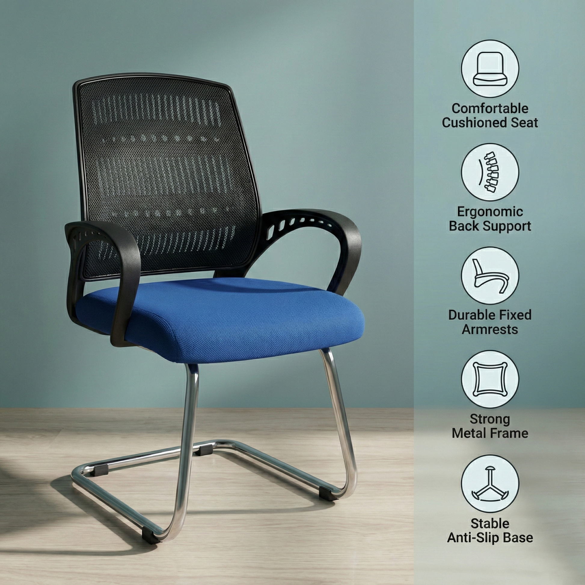 SAAB S-348 Ergonomic Visitor Chair