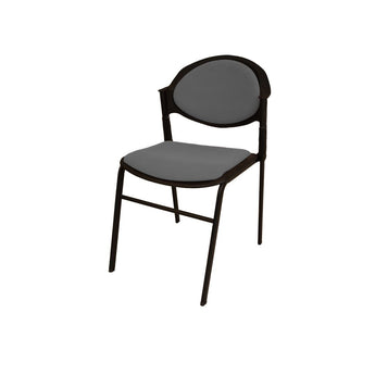 SAAB S-02-C Comforto Chair with Cushion – Vertical Pipe